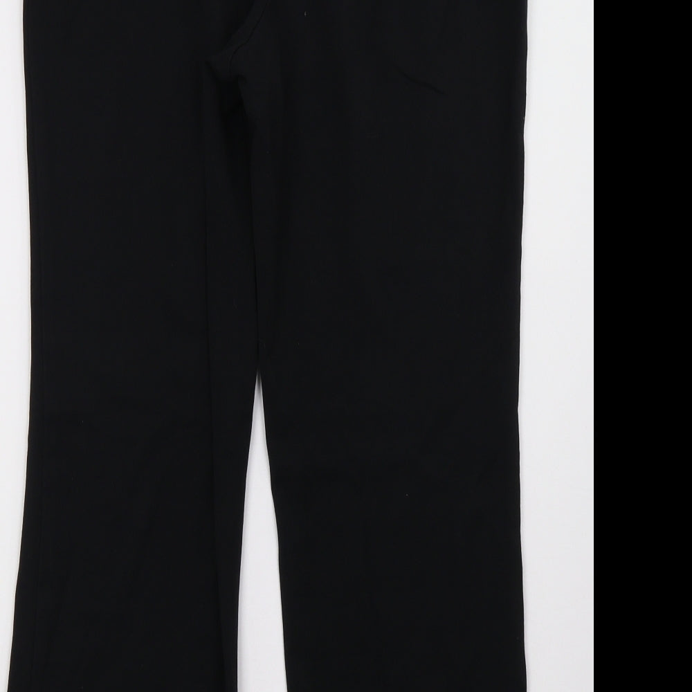 Marks and Spencer Womens Black   Trousers  Size 10 L29 in
