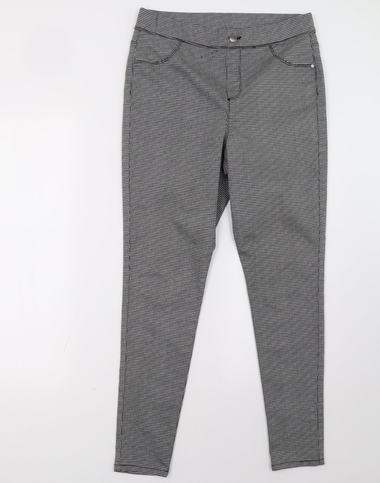 George Womens Black   Jegging Trousers Size 12 L31 in