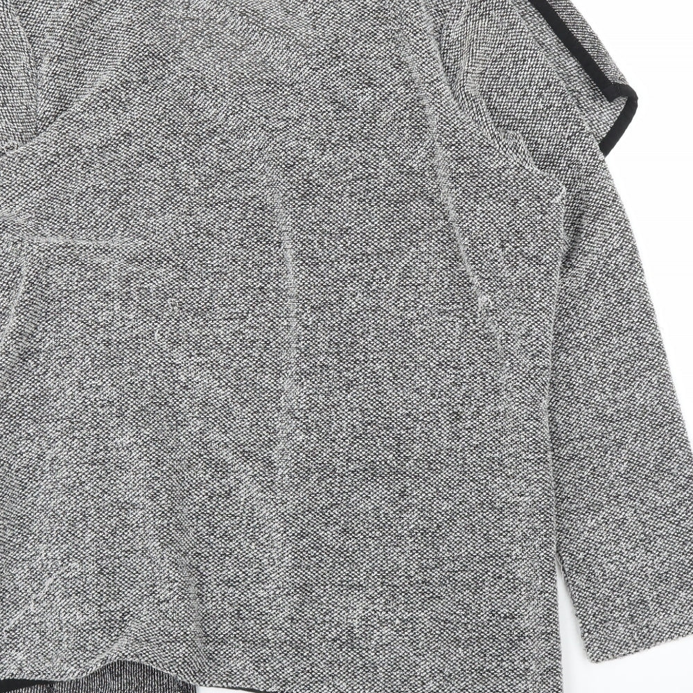 BM Womens Grey   Cardigan Jumper Size 16