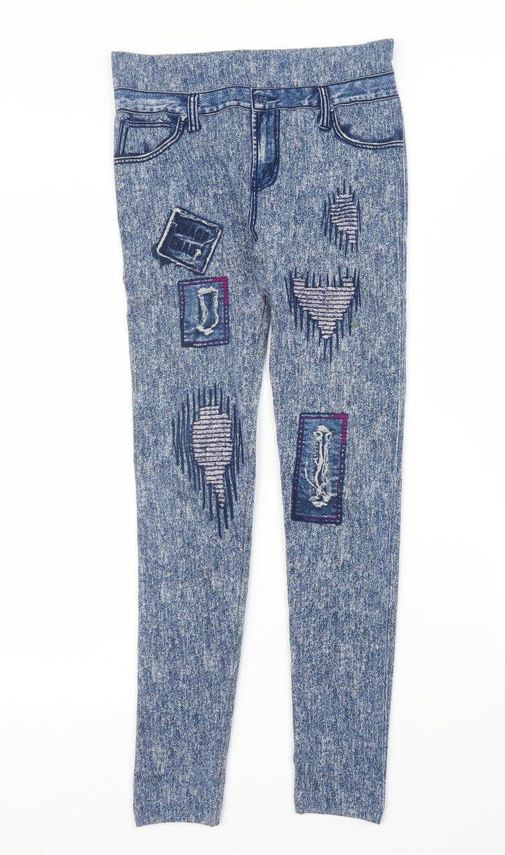 Preworn Womens Blue Jegging Jeans Size S L25 in