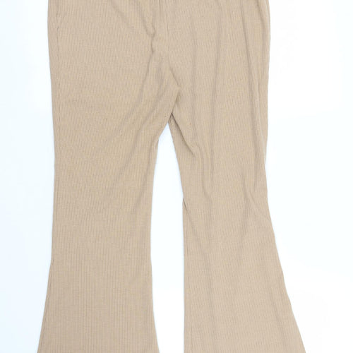 SheIn Womens Beige   Sweatpants Trousers Size S L27 in