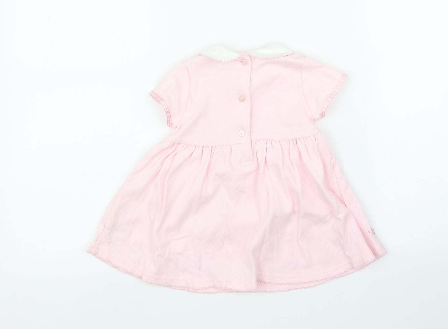 George Girls Pink Floral  A-Line  Size 3-6 Months
