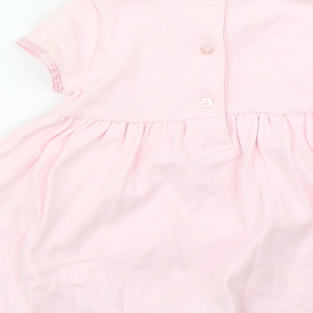 George Girls Pink Floral  A-Line  Size 3-6 Months