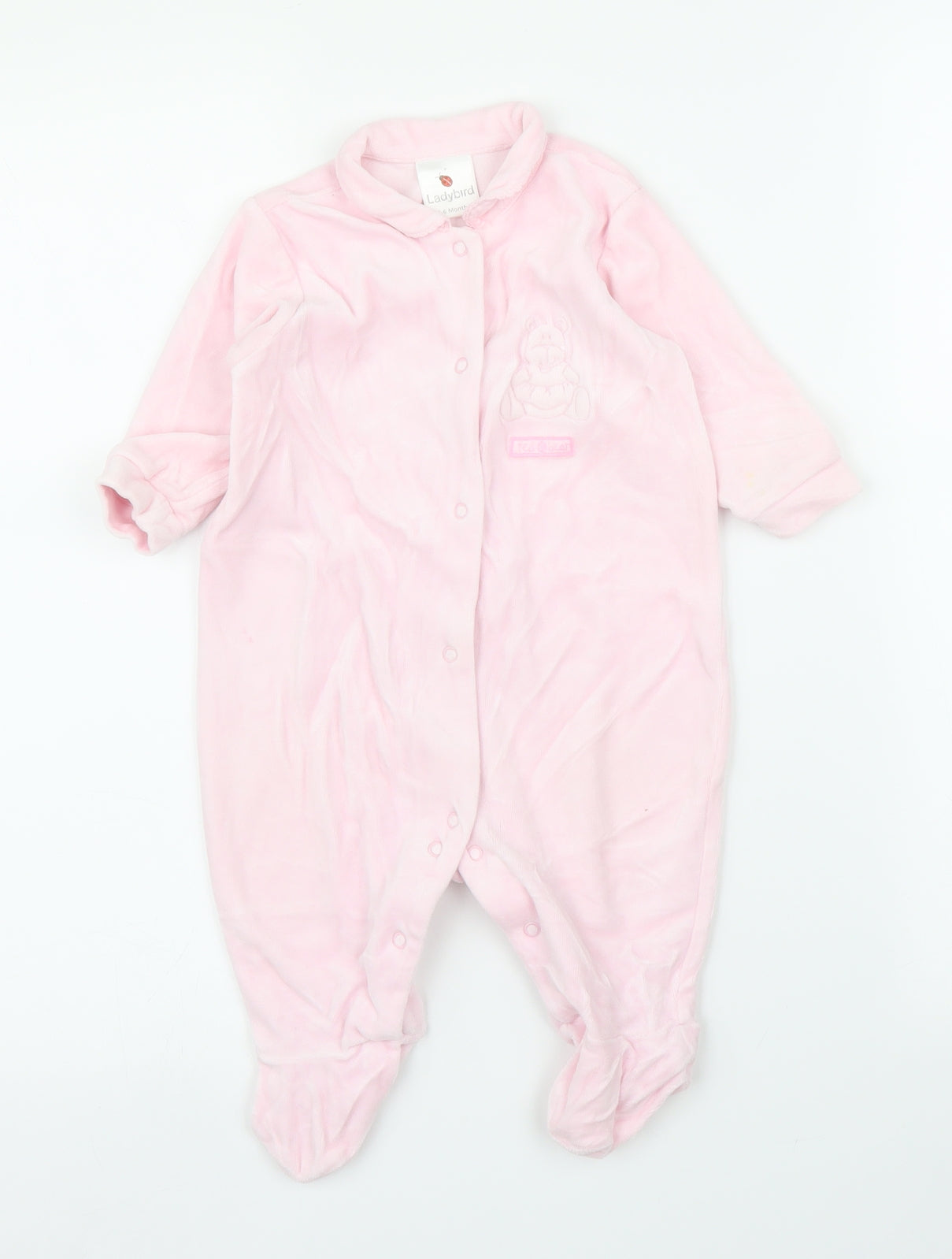 Ladybird Girls Pink   Babygrow One-Piece Size 3-6 Months