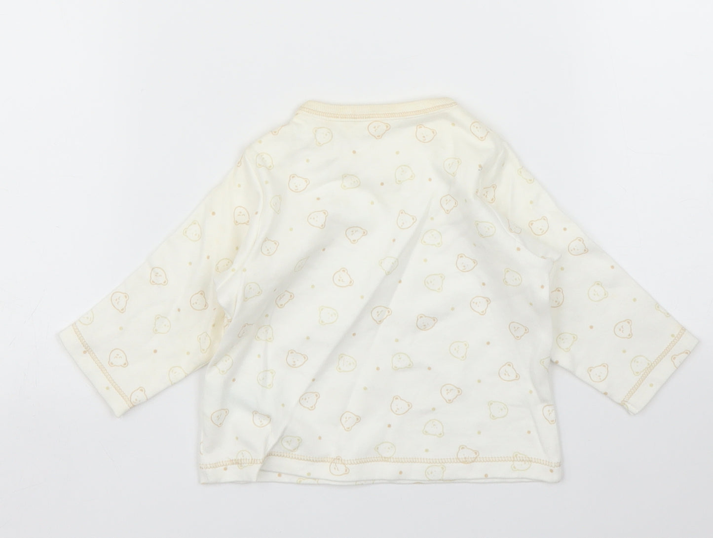 Mothercare Baby Beige   Basic T-Shirt Size 3-6 Months