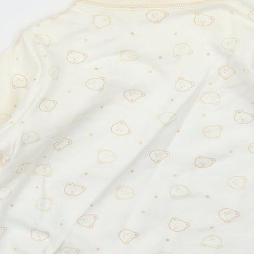 Mothercare Baby Beige   Basic T-Shirt Size 3-6 Months