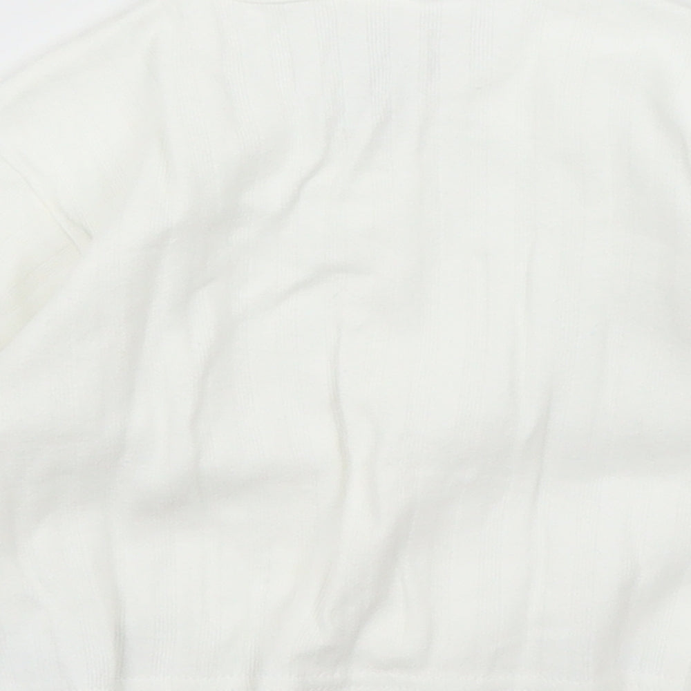 OshKosh B’gosh Girls White   Cardigan Jumper Size 3-6 Months