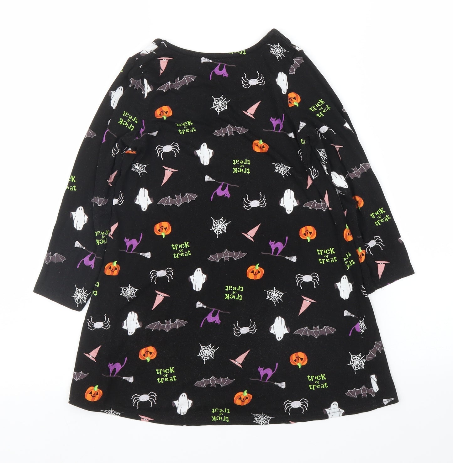Nutmeg Girls Black   A-Line  Size 4 Years  - Halloween