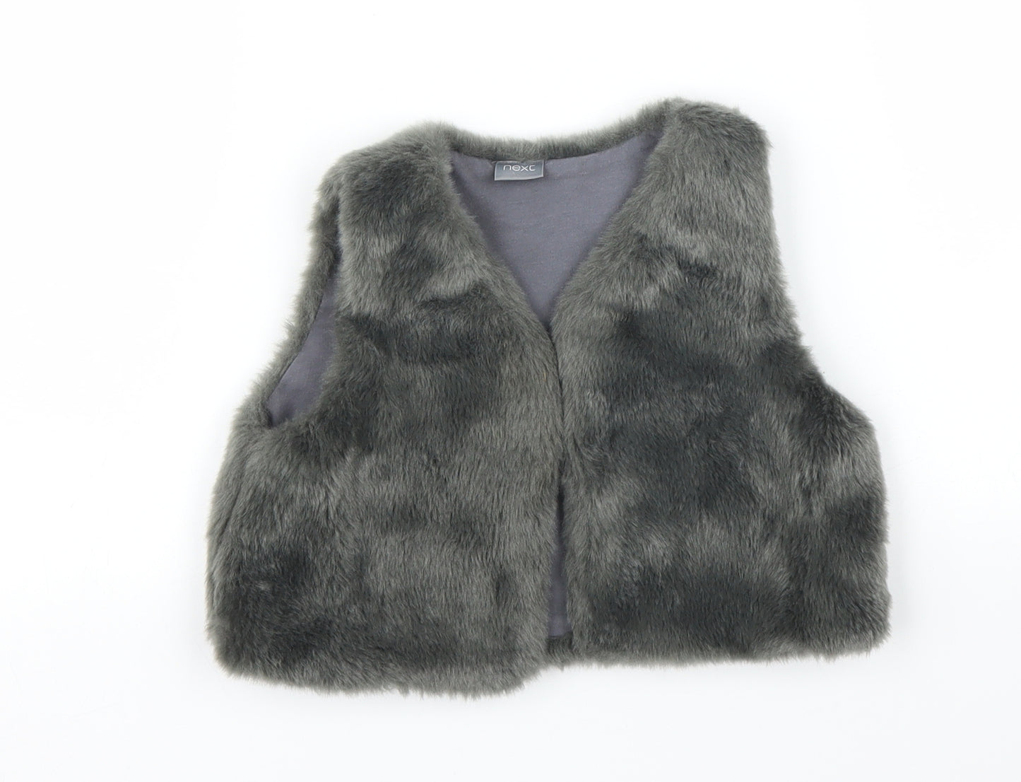 NEXT Girls Grey   Cardigan Jumper Size 4 Years  - Bolero