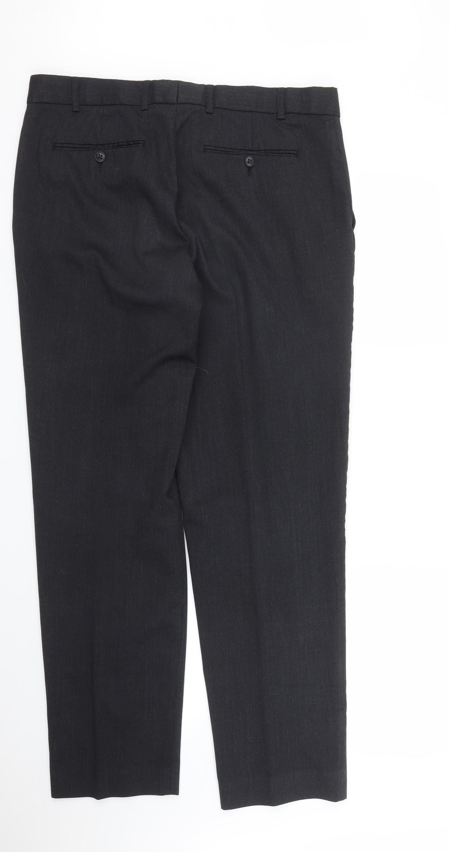 Preworn Mens Grey   Trousers  Size 36 in L29 in