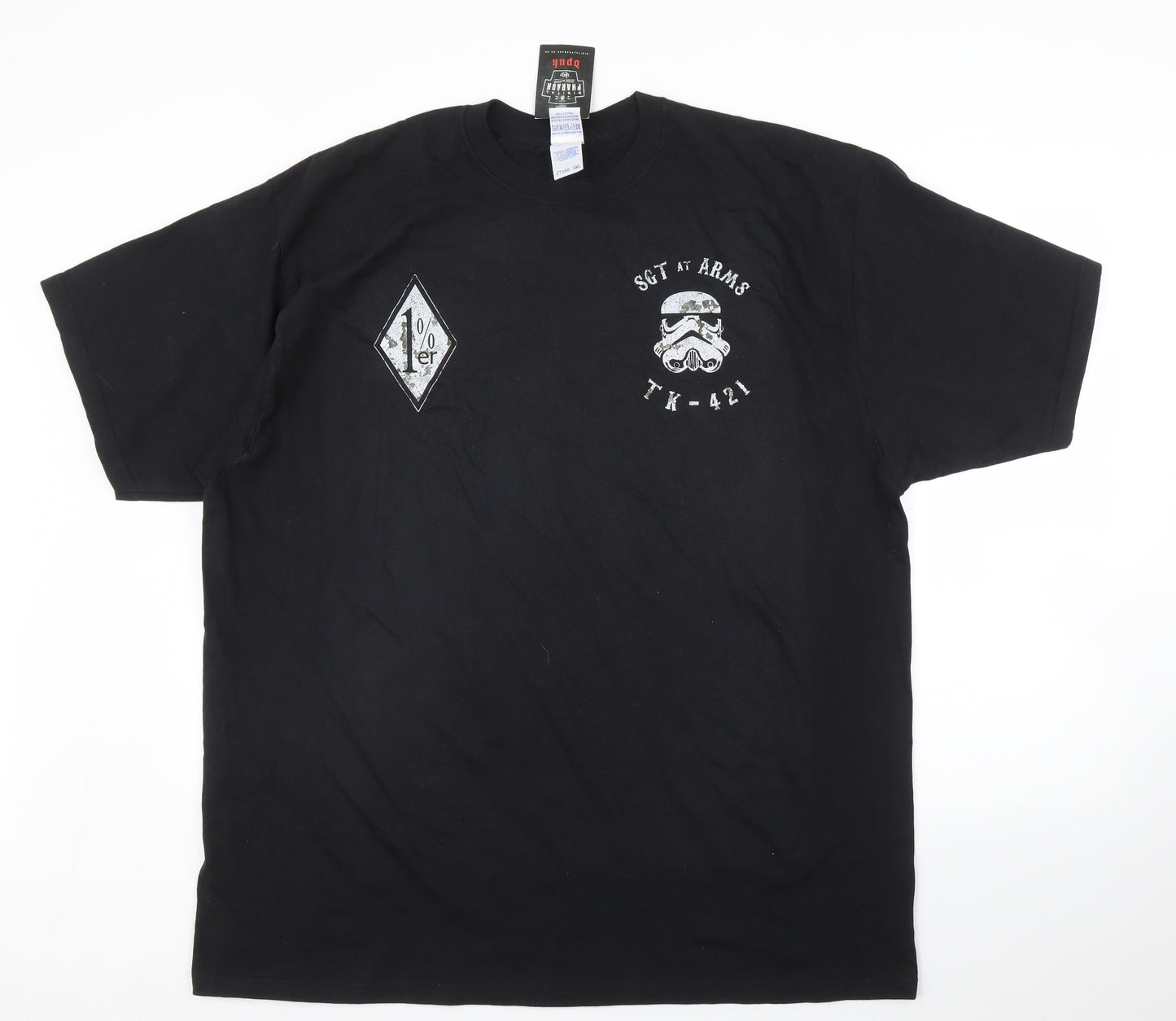 Russel Mens Black    T-Shirt Size 3XL  - Star Wars