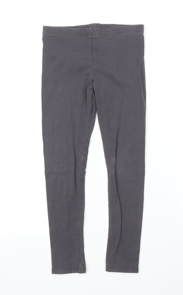 F&F Girls Grey   Carrot Trousers Size 6 Years