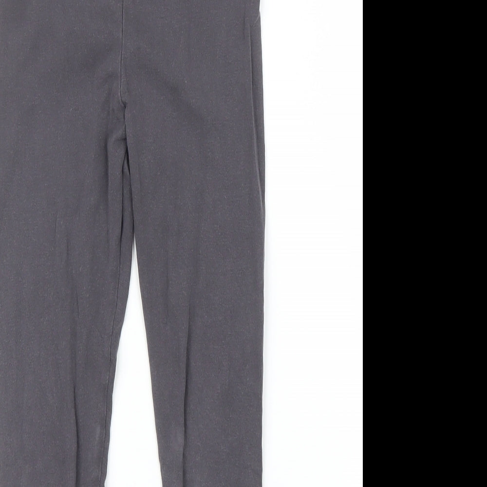 F&F Girls Grey   Carrot Trousers Size 6 Years