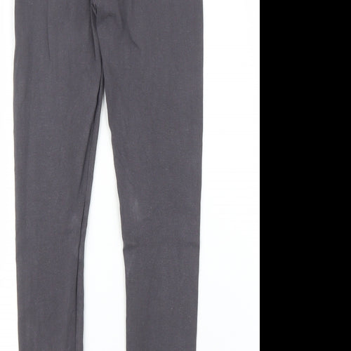 F&F Girls Grey   Carrot Trousers Size 6 Years