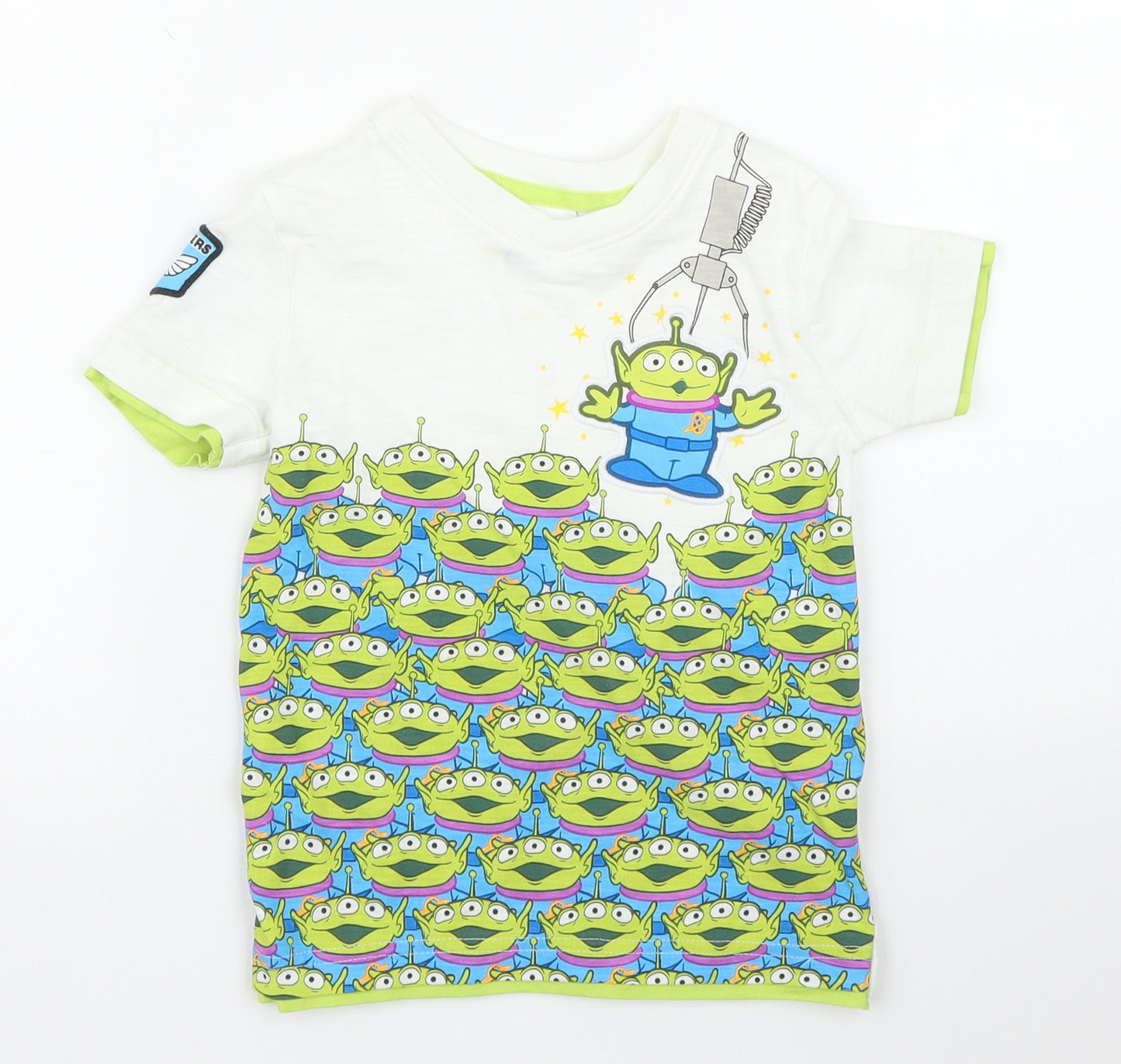 George Boys Green   Basic T-Shirt Size 3 Years  - Toy Story