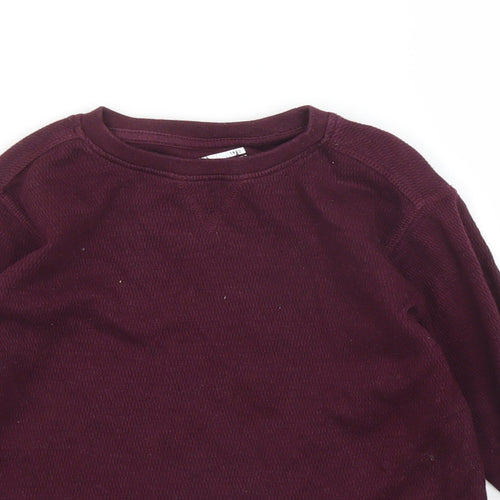 NEXT Boys Purple   Pullover Jumper Size 3 Years