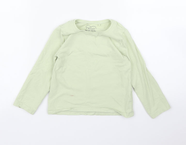 NEXT Girls Green   Basic T-Shirt Size 3 Years