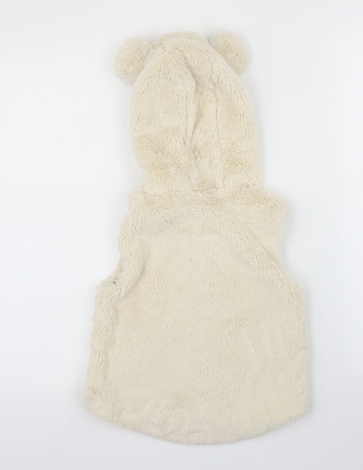 NEXT Girls Beige   Gilet Coatigan Size 3-4 Years