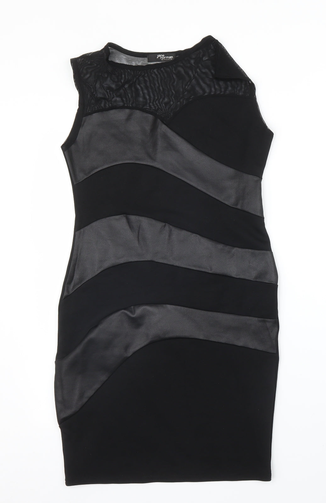 Jane Norman Womens Black   Sheath  Size 12