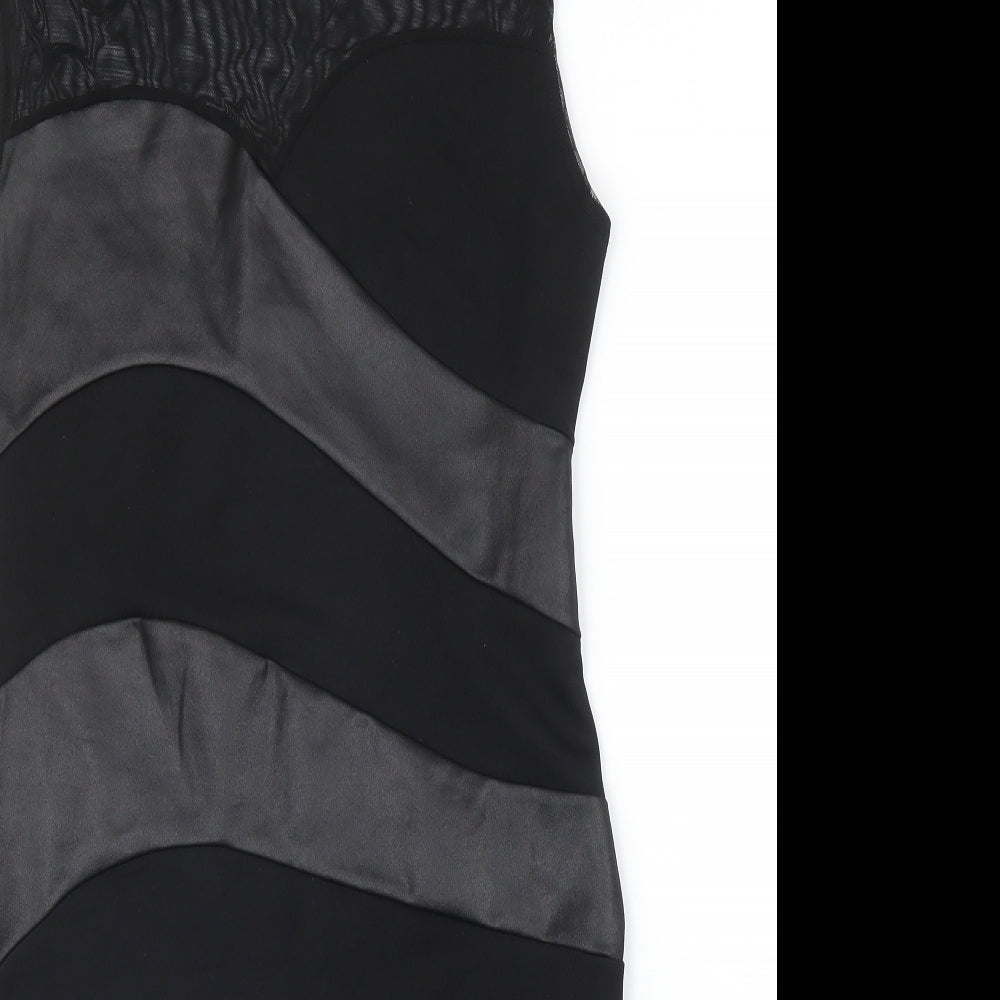 Jane Norman Womens Black   Sheath  Size 12