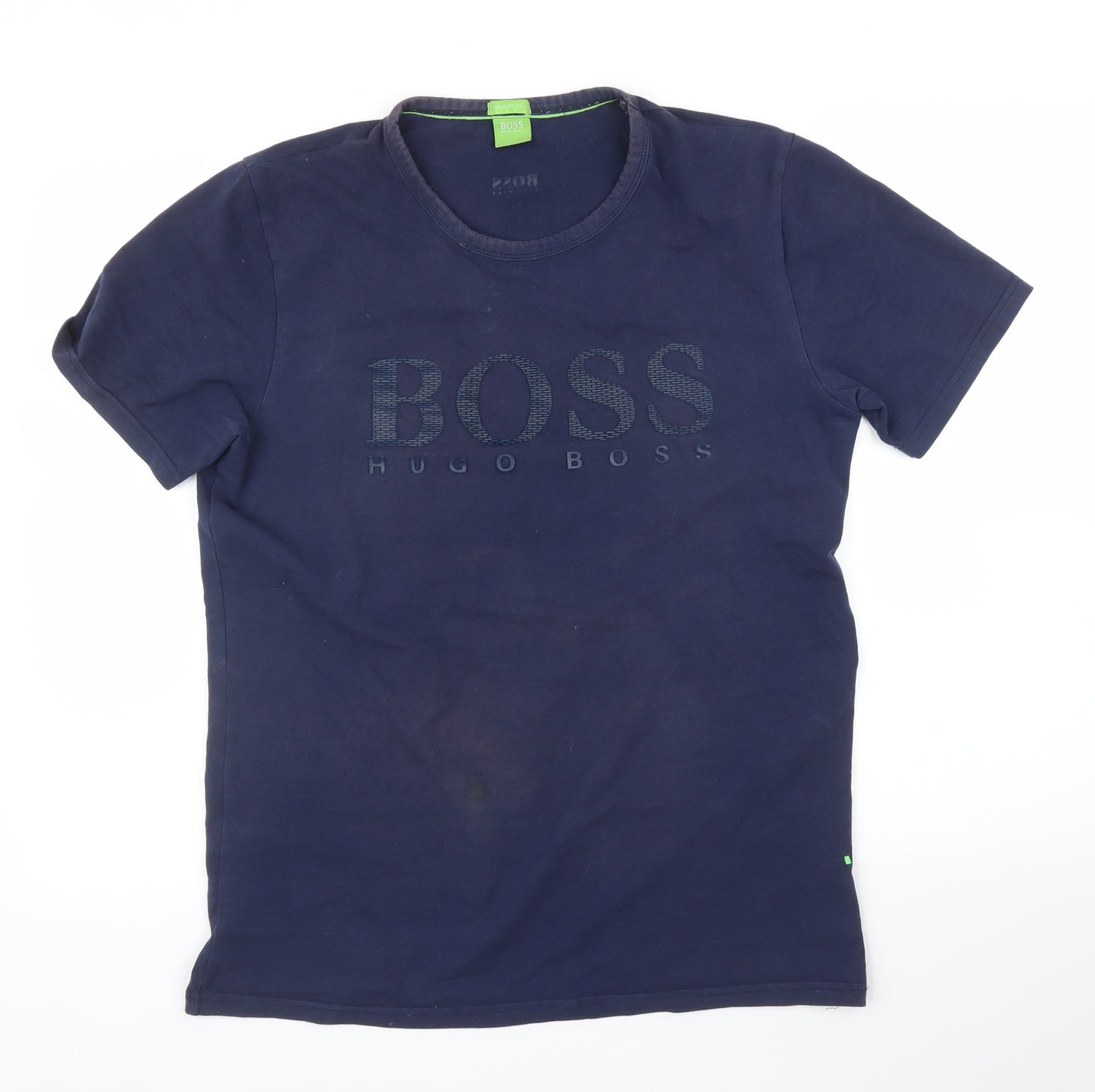 HUGO BOSS Mens Blue    T-Shirt Size M