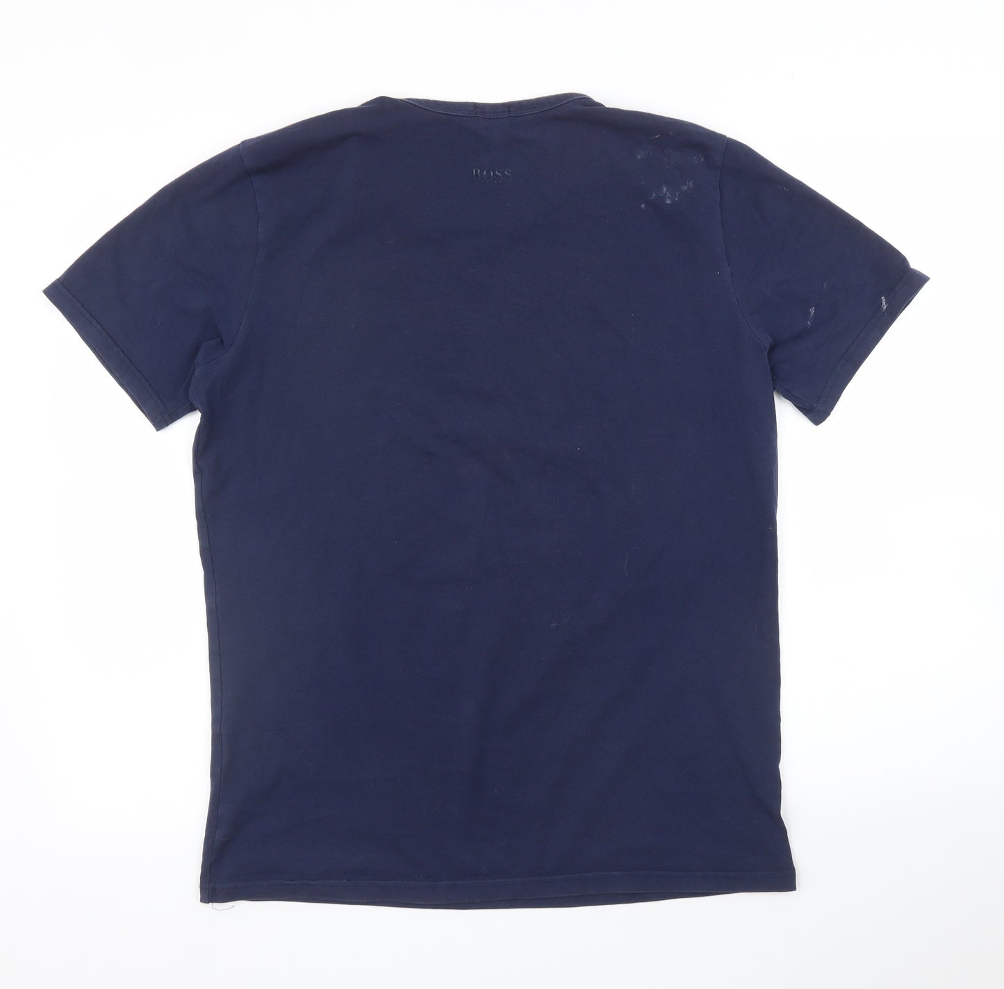 HUGO BOSS Mens Blue    T-Shirt Size M