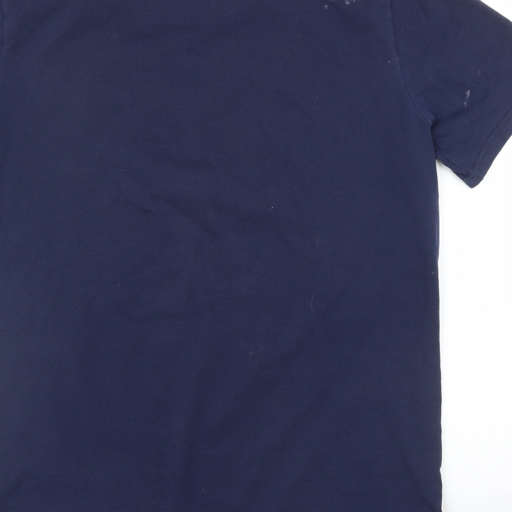 HUGO BOSS Mens Blue    T-Shirt Size M