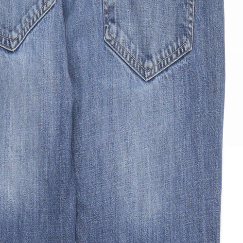 Zeeno Mens Blue  Denim Straight Jeans Size 36 in L29 in