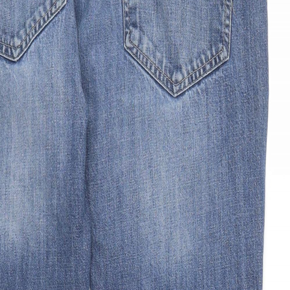 Zeeno Mens Blue  Denim Straight Jeans Size 36 in L29 in