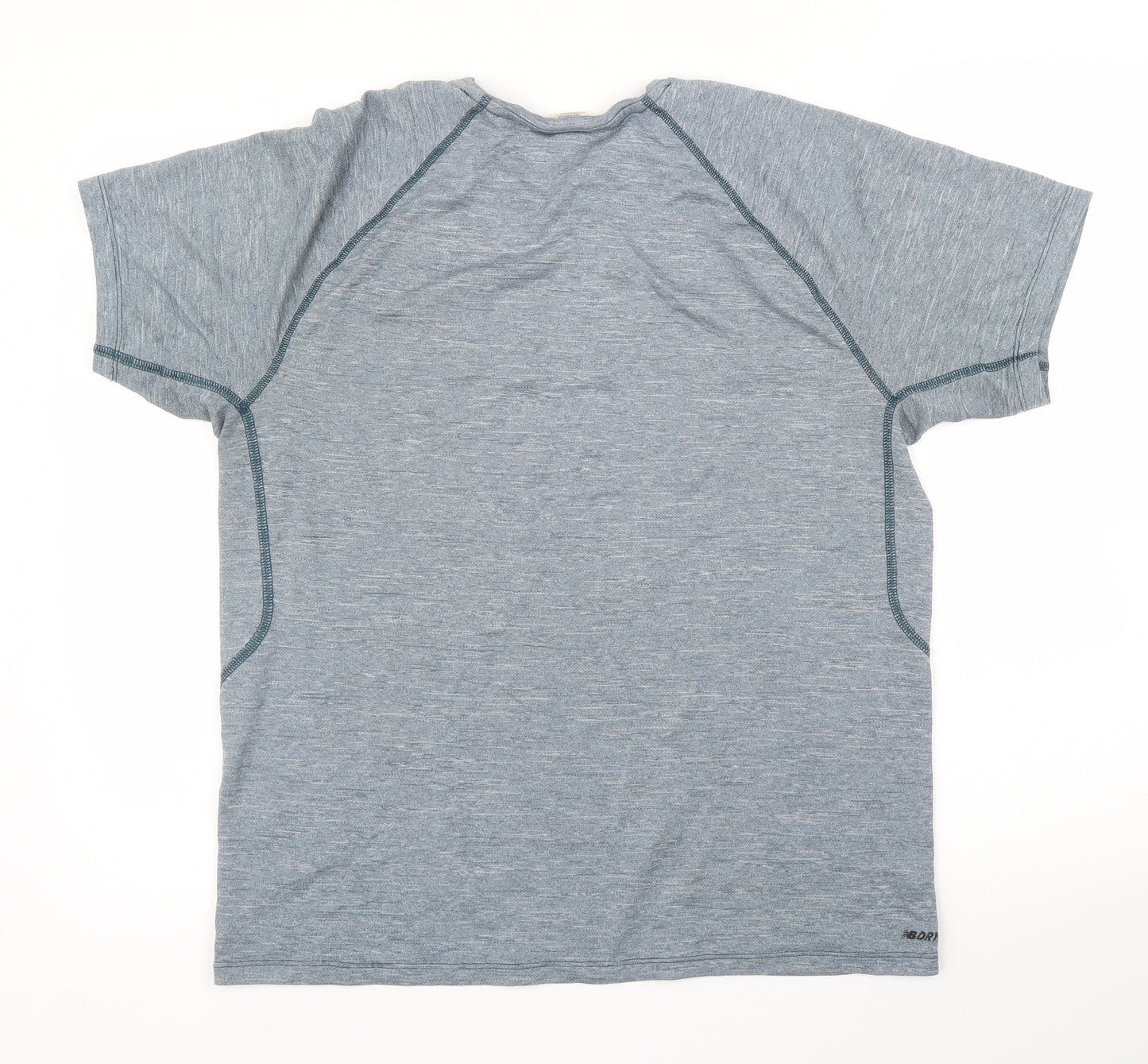 New Balance Mens Grey    T-Shirt Size L