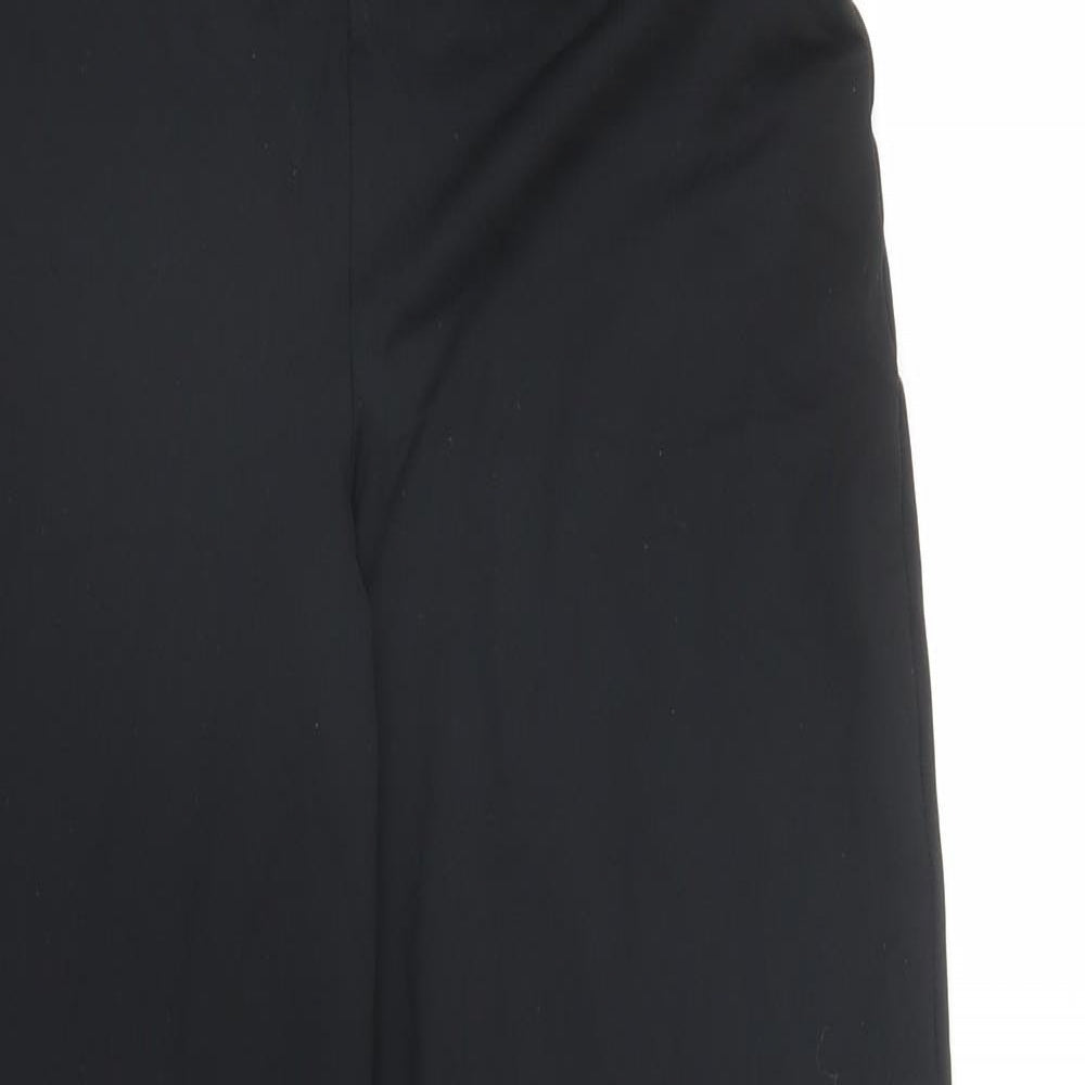 M&S Womens Black   Sweatpants Trousers Size 10 L27 in