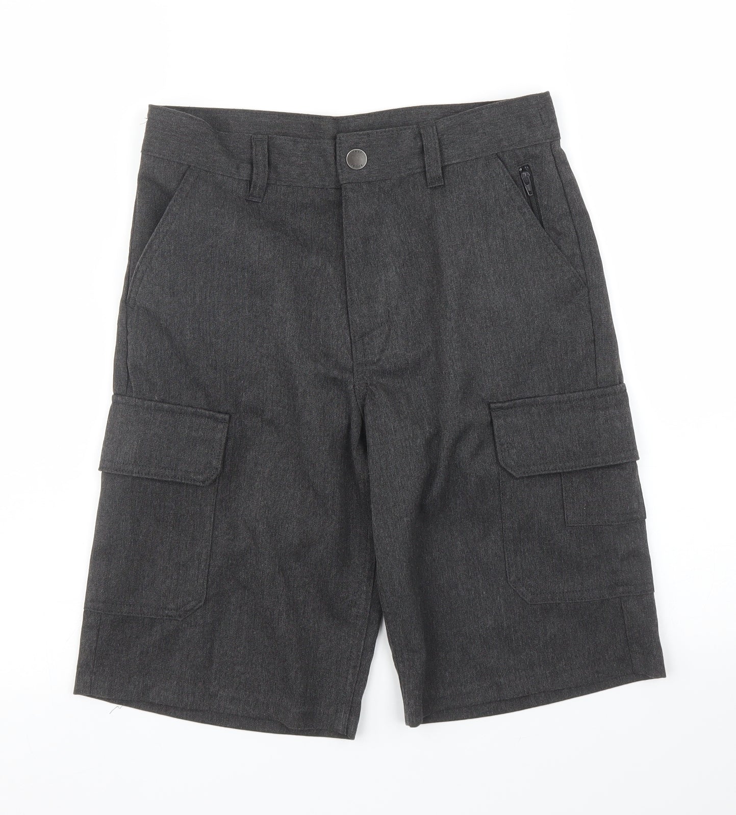 NEXT Boys Grey   Bermuda Shorts Size 11 Years