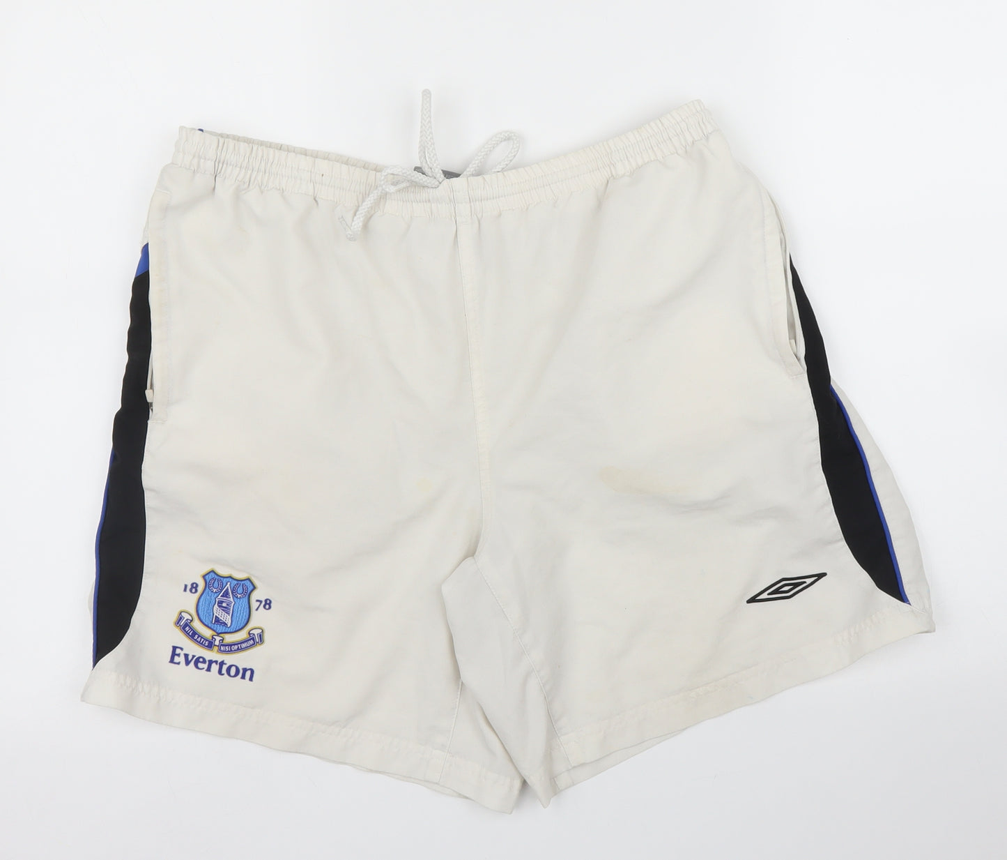 Umbro Mens White   Sweat Shorts Size L