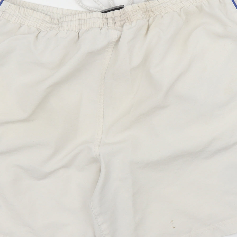 Umbro Mens White   Sweat Shorts Size L