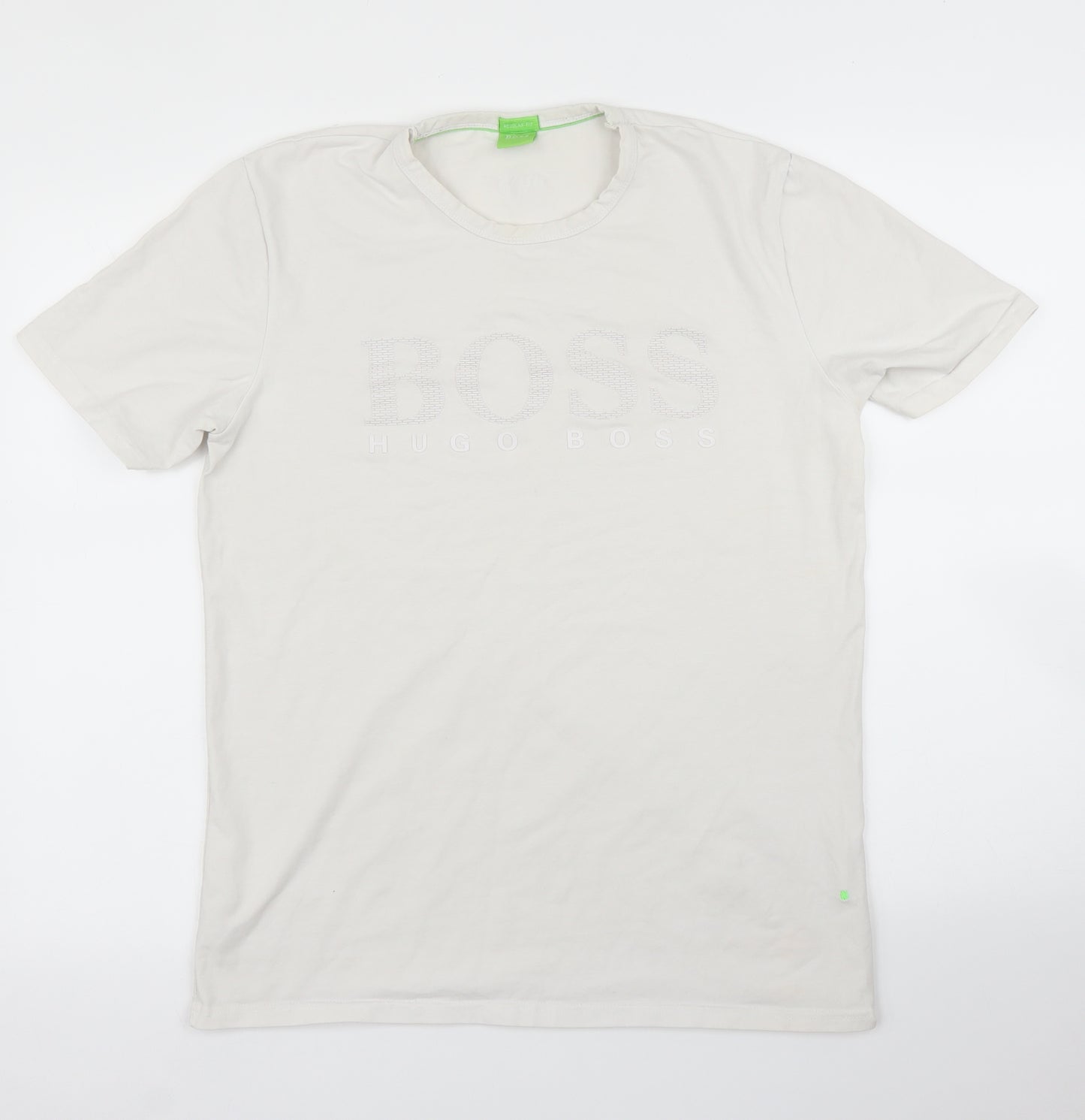 HUGO BOSS Mens White    T-Shirt Size M