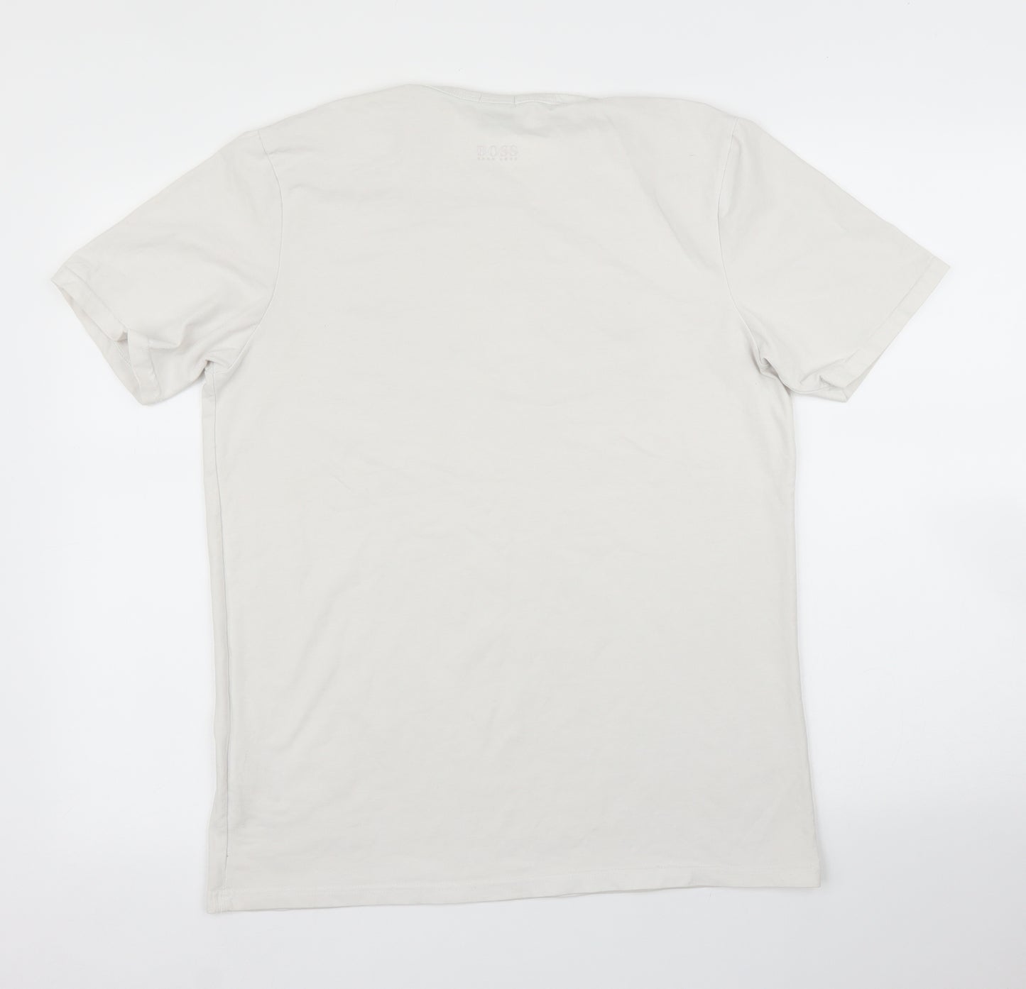 HUGO BOSS Mens White    T-Shirt Size M