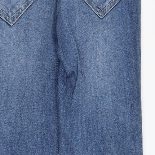 Very Womens Blue   Cropped Jeans Size 10 L26 in