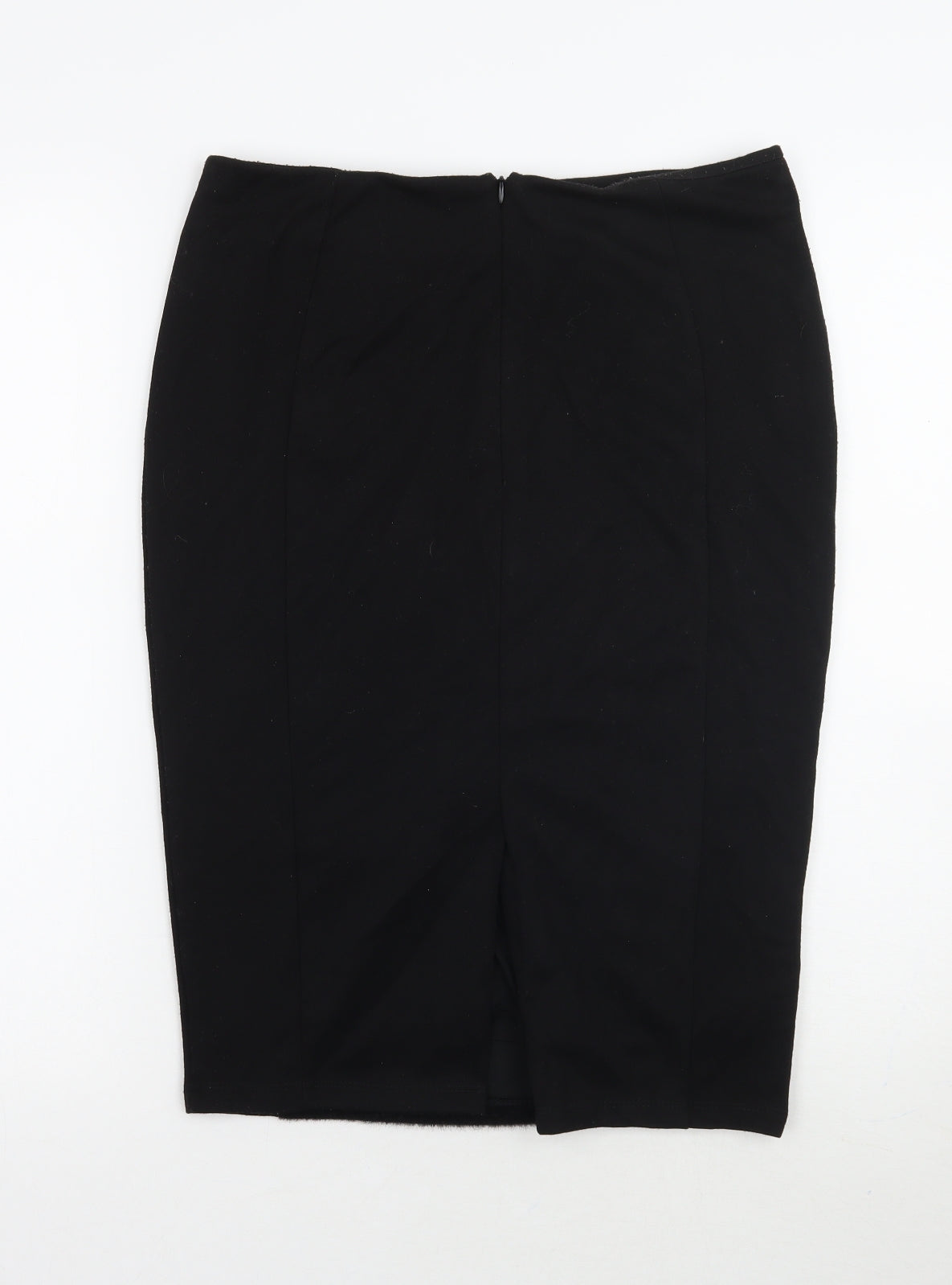 Definitions Womens Black   A-Line Skirt Size 10