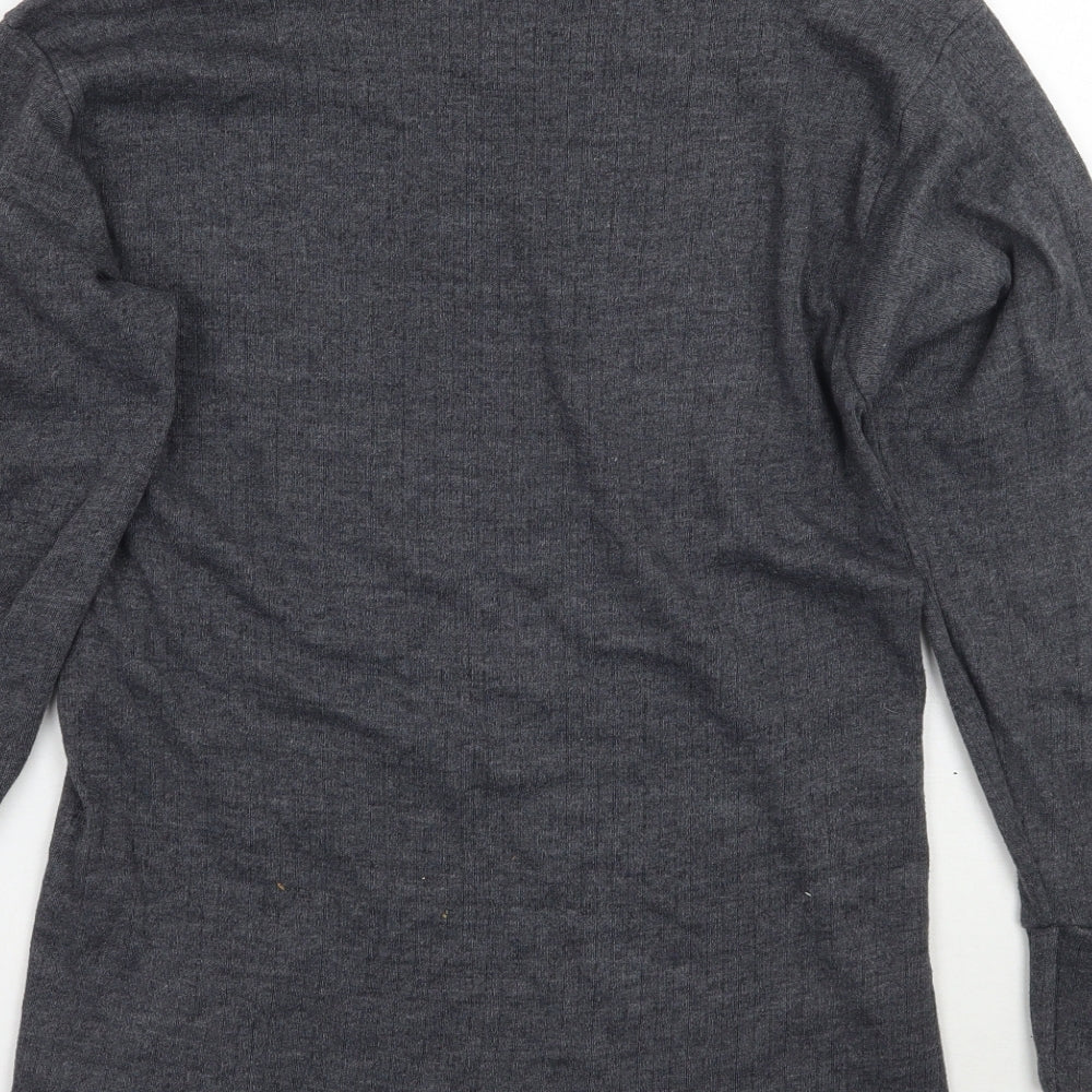 Hot thermal Womens Grey   Basic T-Shirt Size M