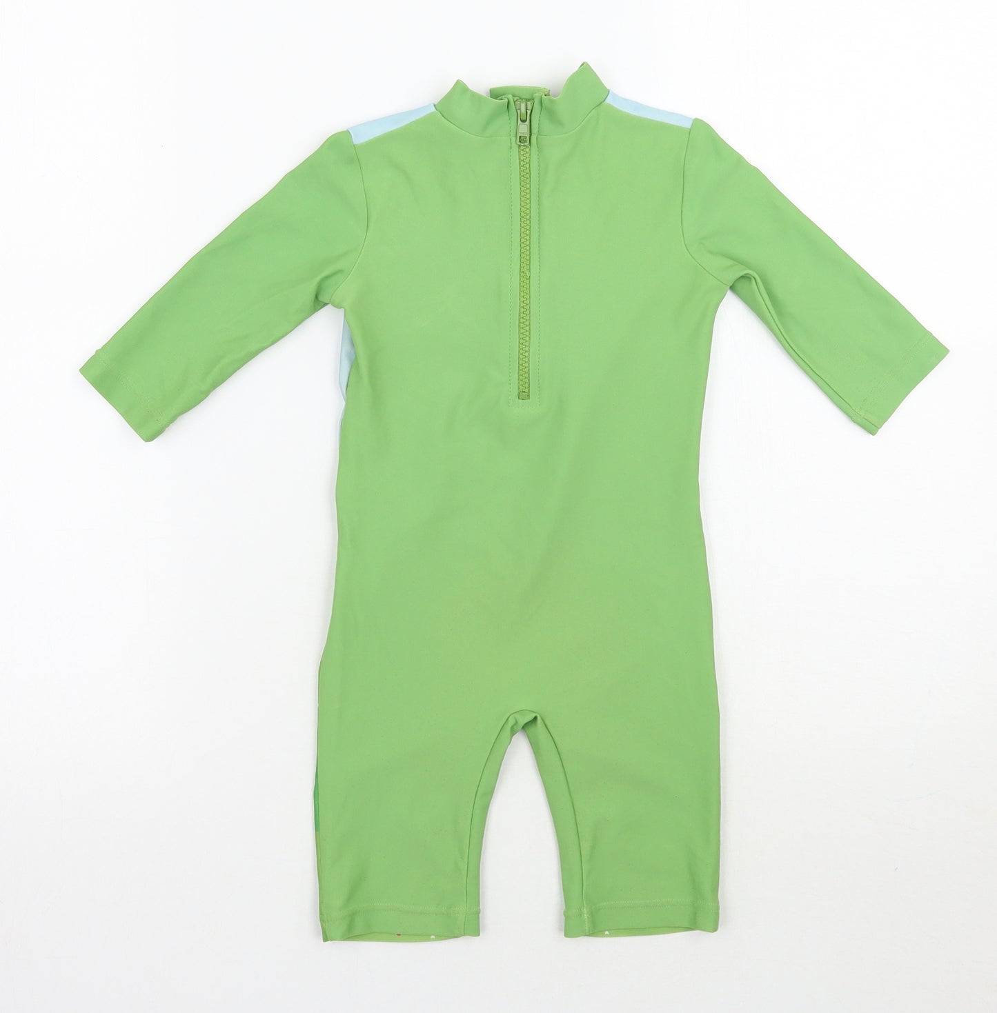 Hey Duggee Baby Green Geometric  Babygrow One-Piece Size 18-24 Months  - wet suit