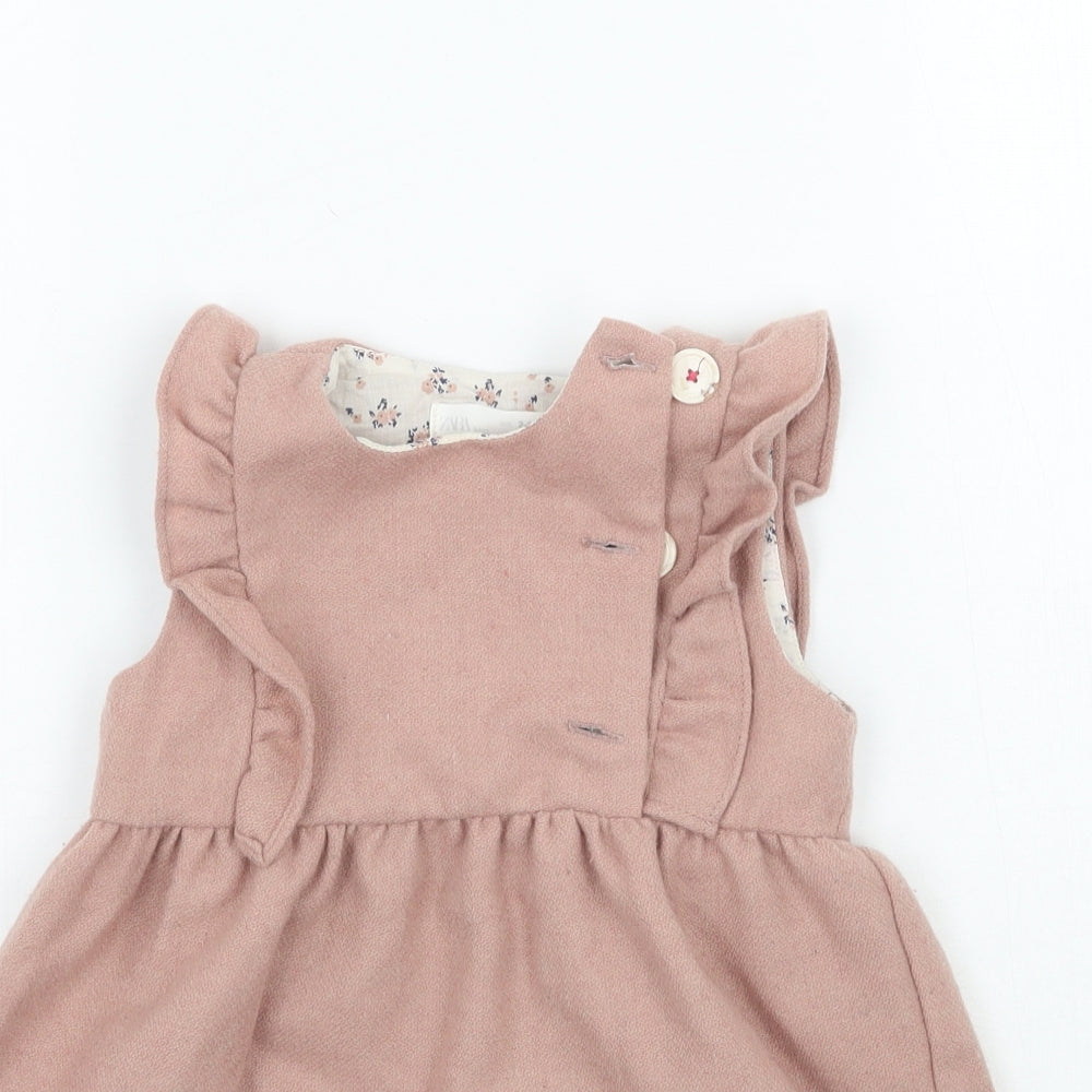 Zara Girls Pink   A-Line  Size 2-3 Years