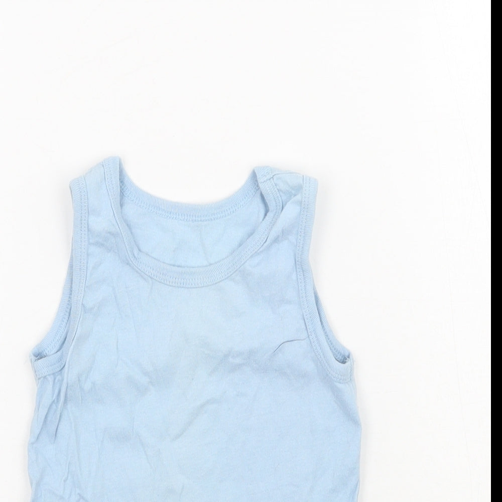 George Boys Blue   Basic Tank Size 3-4 Years