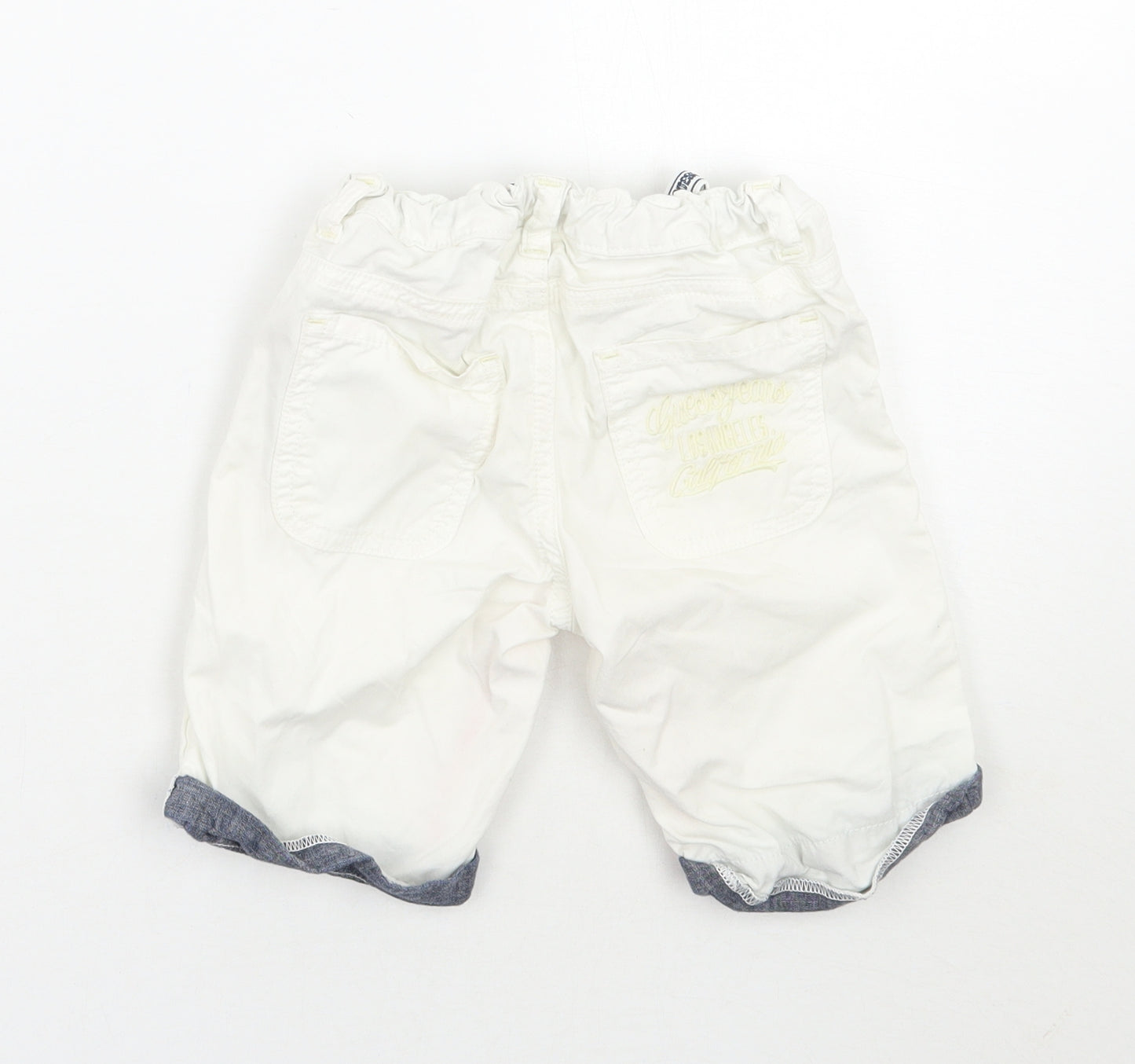 GUESS Boys White   Chino Shorts Size 4 Years