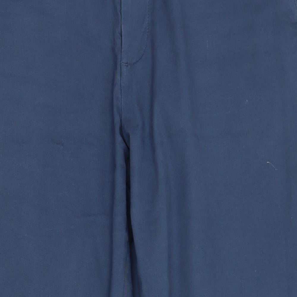 Marks and Spencer Mens Blue   Chino Trousers Size 36 L31 in