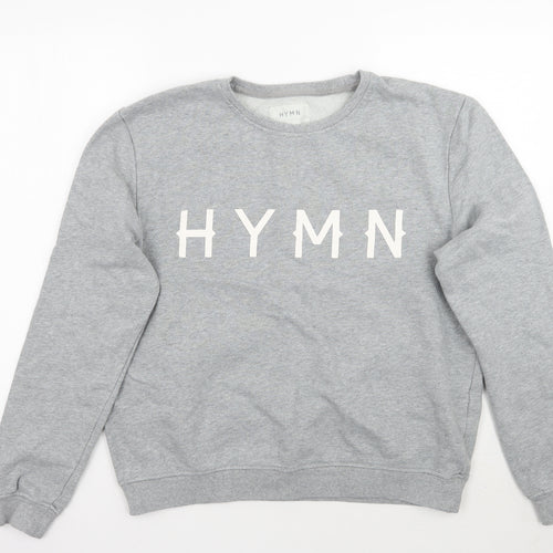 HYMN Womens Grey   Pullover Jumper Size XL