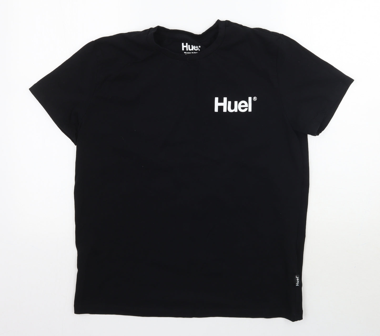 Huel Mens Black    T-Shirt Size M