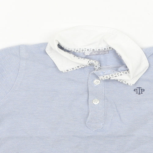 Tutto Piccolo Boys Blue   Basic Polo Size 3 Years
