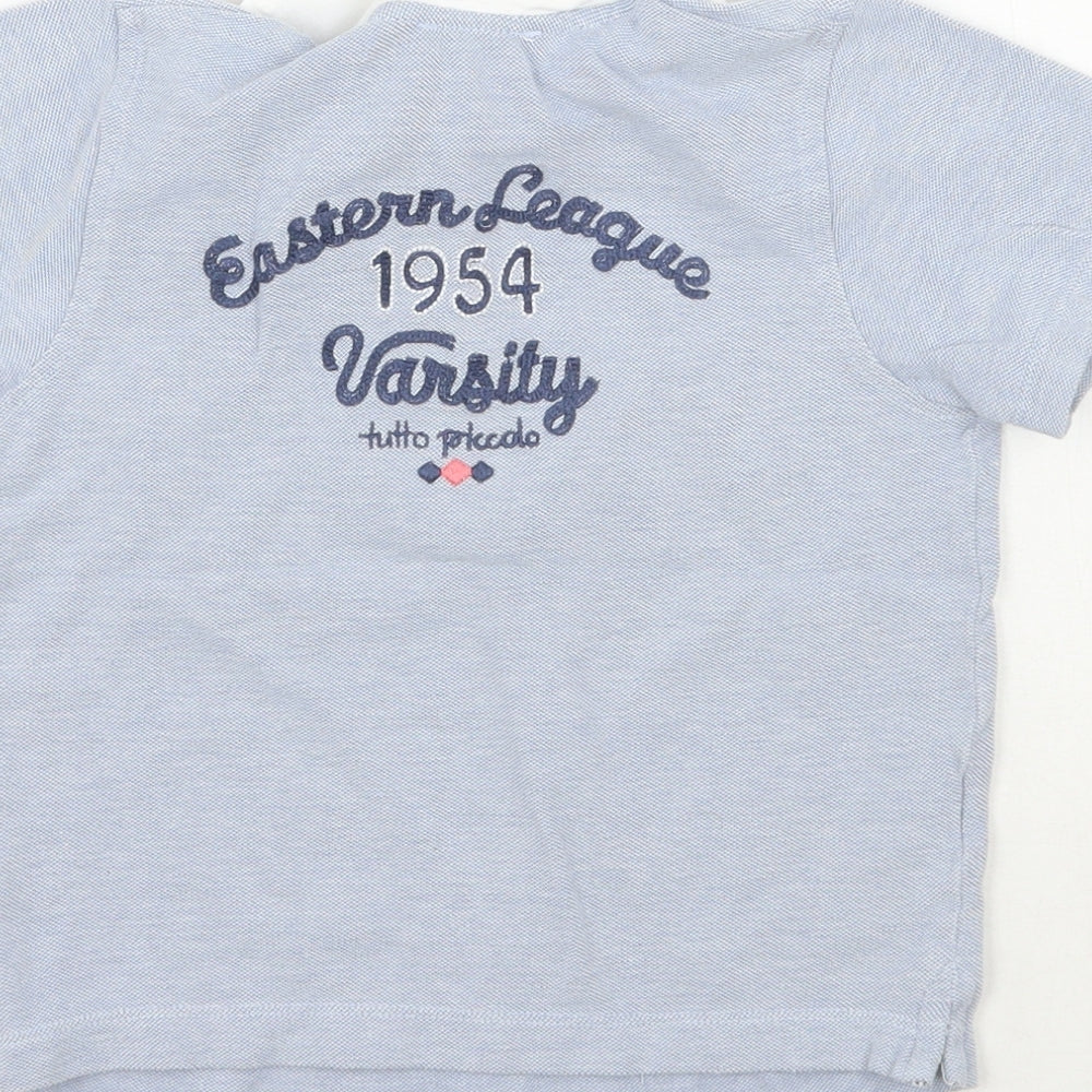 Tutto Piccolo Boys Blue   Basic Polo Size 3 Years
