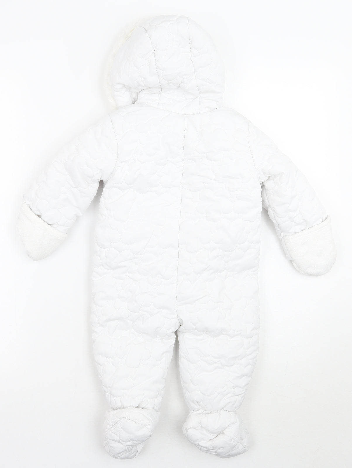 Jasper Conran Girls White   Babygrow One-Piece Size 6-9 Months