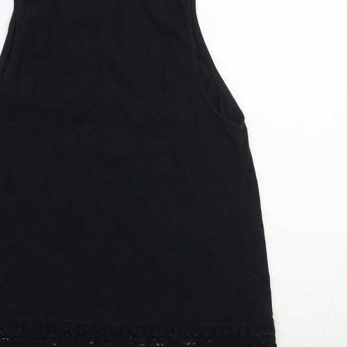 Newlook Womens Black   Basic Tank Size 10